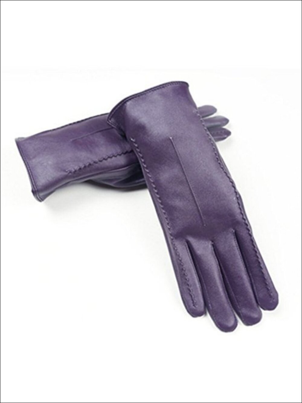 Women's Touchscreen Texting Driving Winter Warm PU Leather Gloves